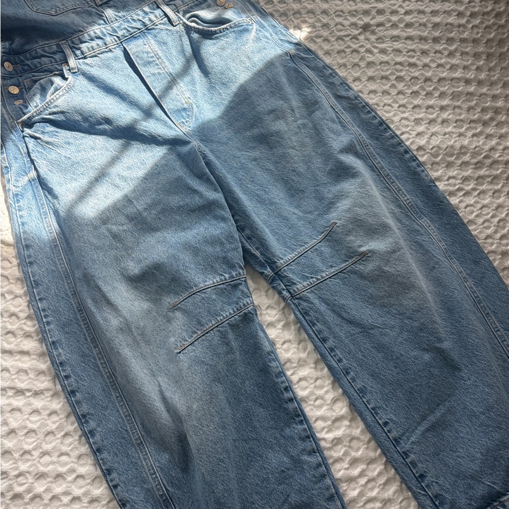 XL We the free good luck barrel overalls - Picture 3 of 4